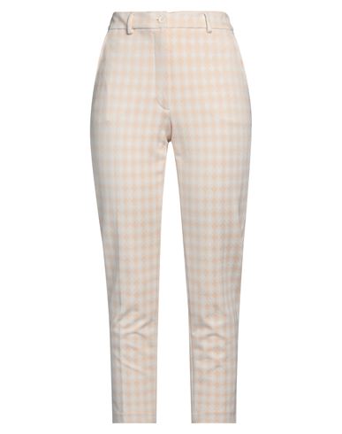 Seventy Venezia Woman Pants Beige Size 10 Polyester, Viscose, Elastane