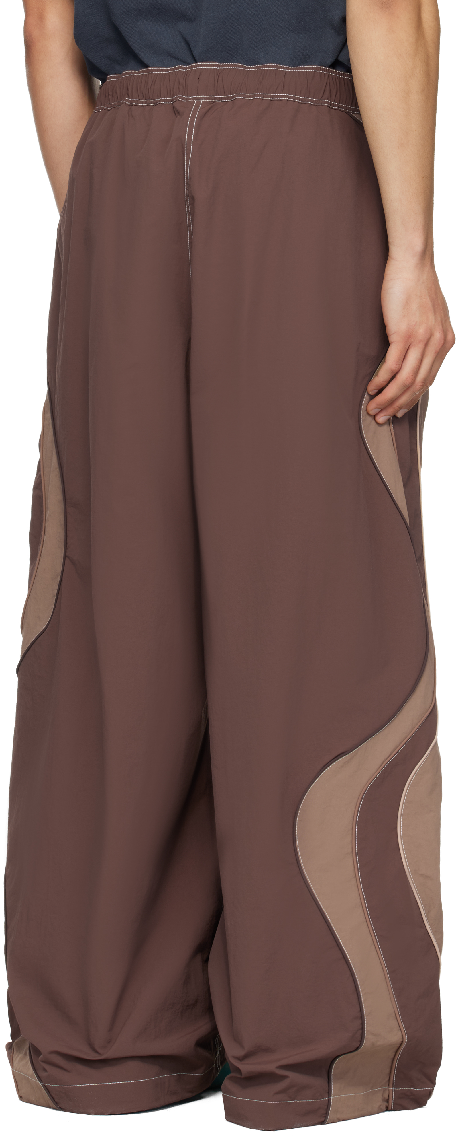 Brown UFO Track Pants