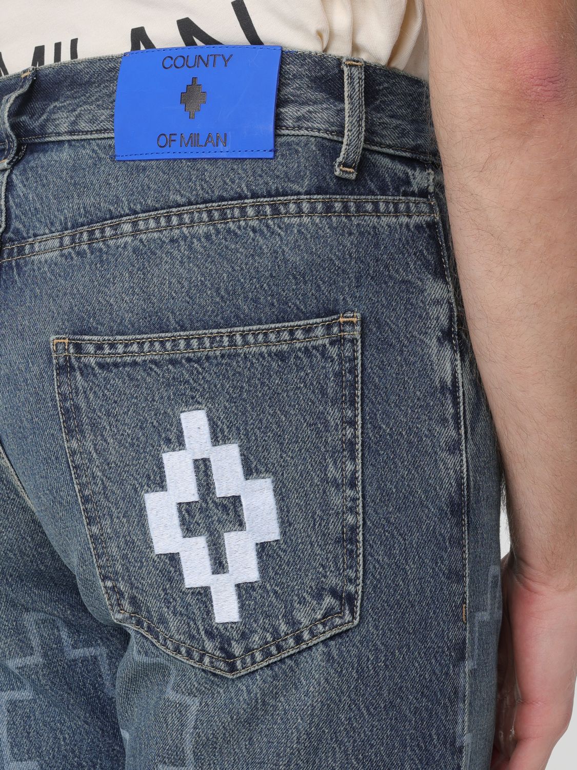 Jeans Men color Denim
