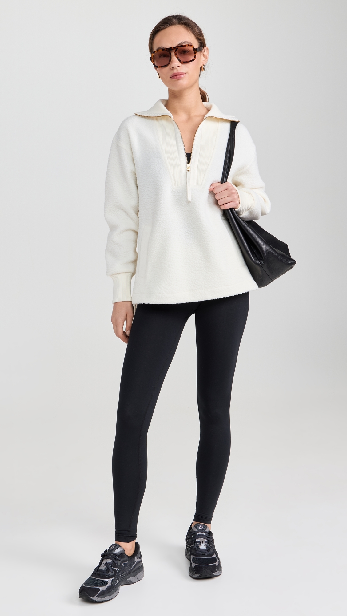 Wallace Half Zip Fleece Egret