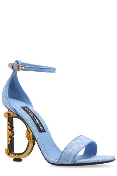 Dolce & Gabbana Baroque DG Heel Sandals