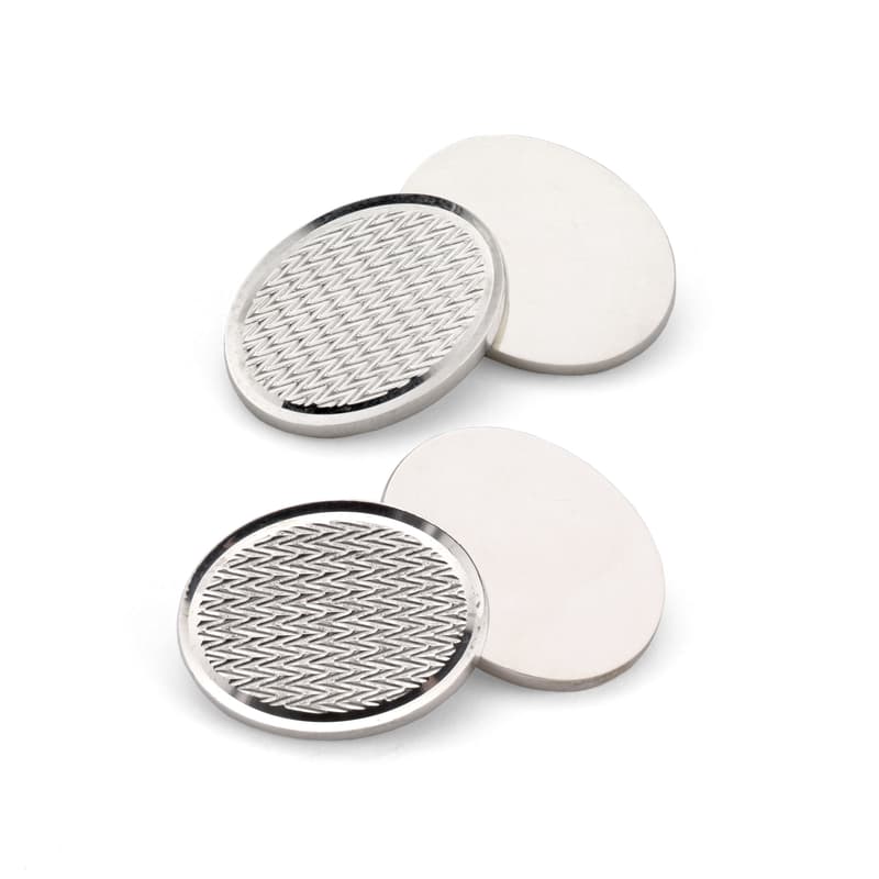 Classic Engine Turned Sterling Silver Cufflinks