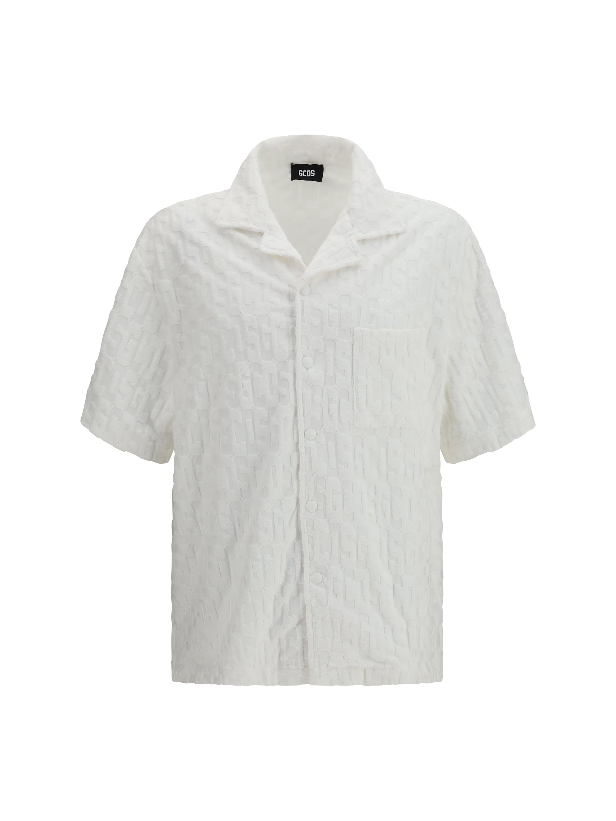 Monogram Terry Shirt — White