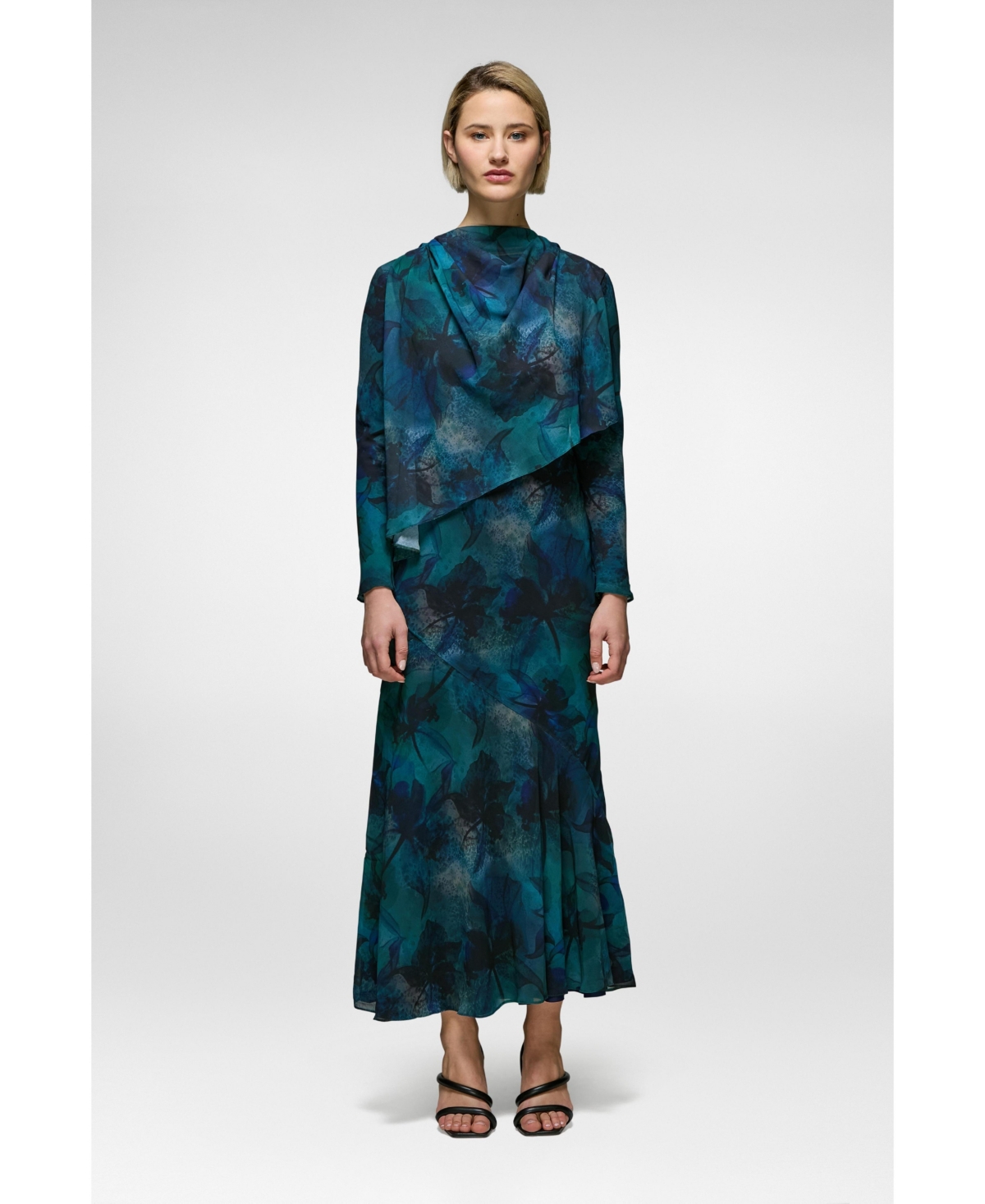Women's Ali Dress - Navy print