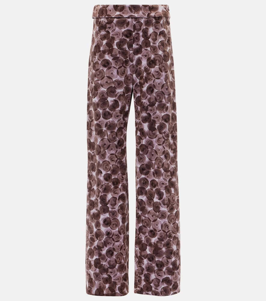 Pantera cotton-blend straight pants