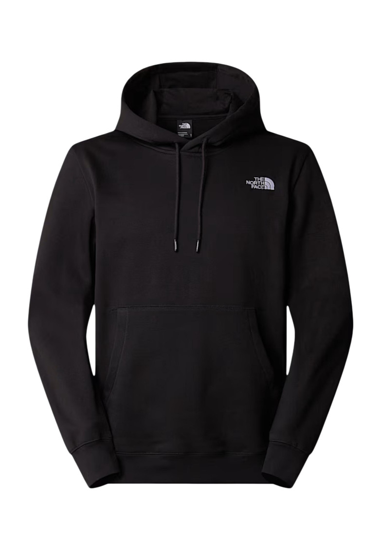 Black Logo Regular Hoodie