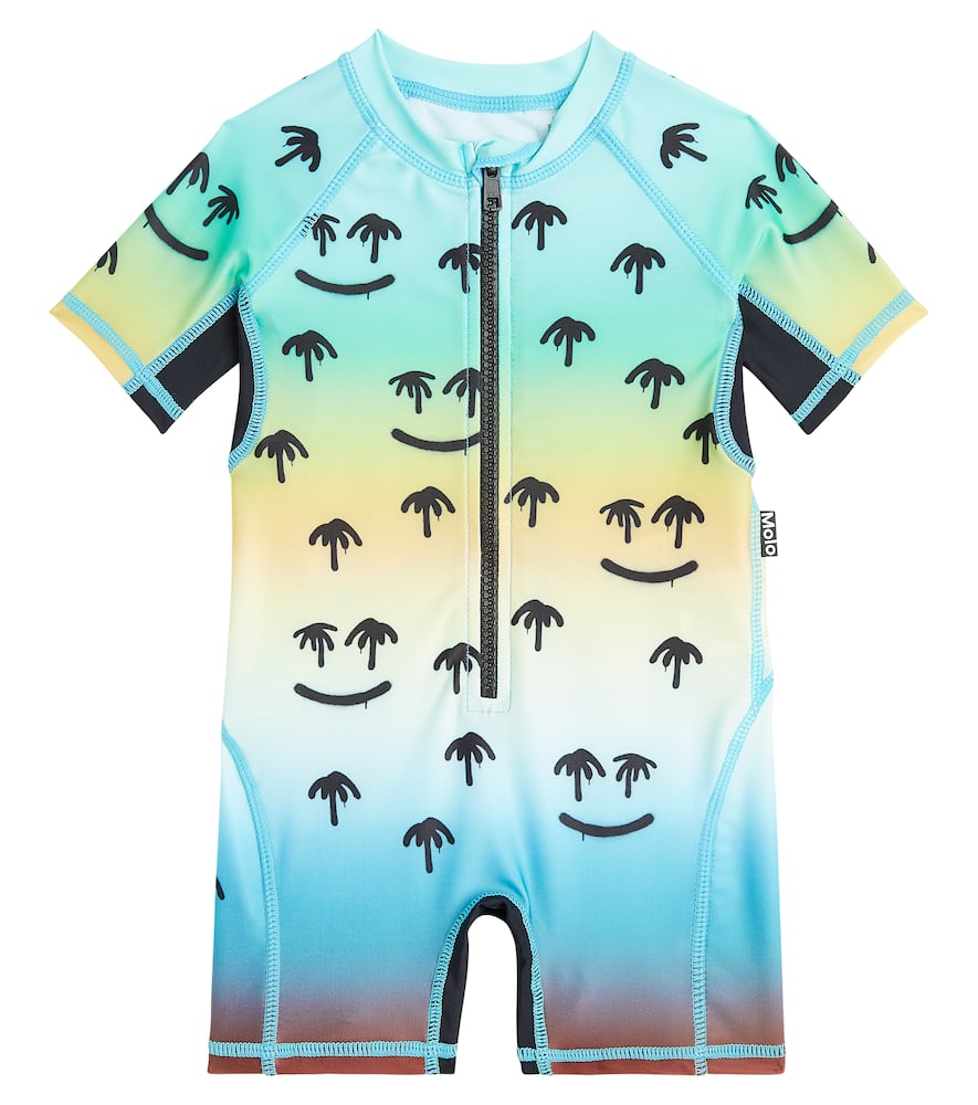 Molo Baby Neka printed rashguard swimsuit