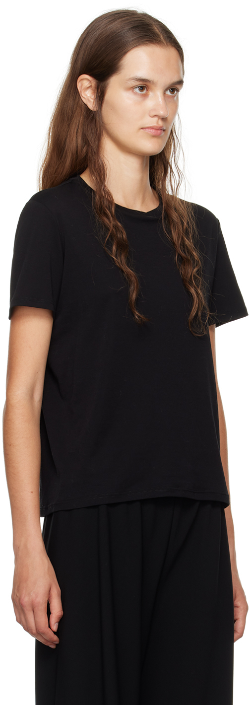The Row Black Wesler T-Shirt