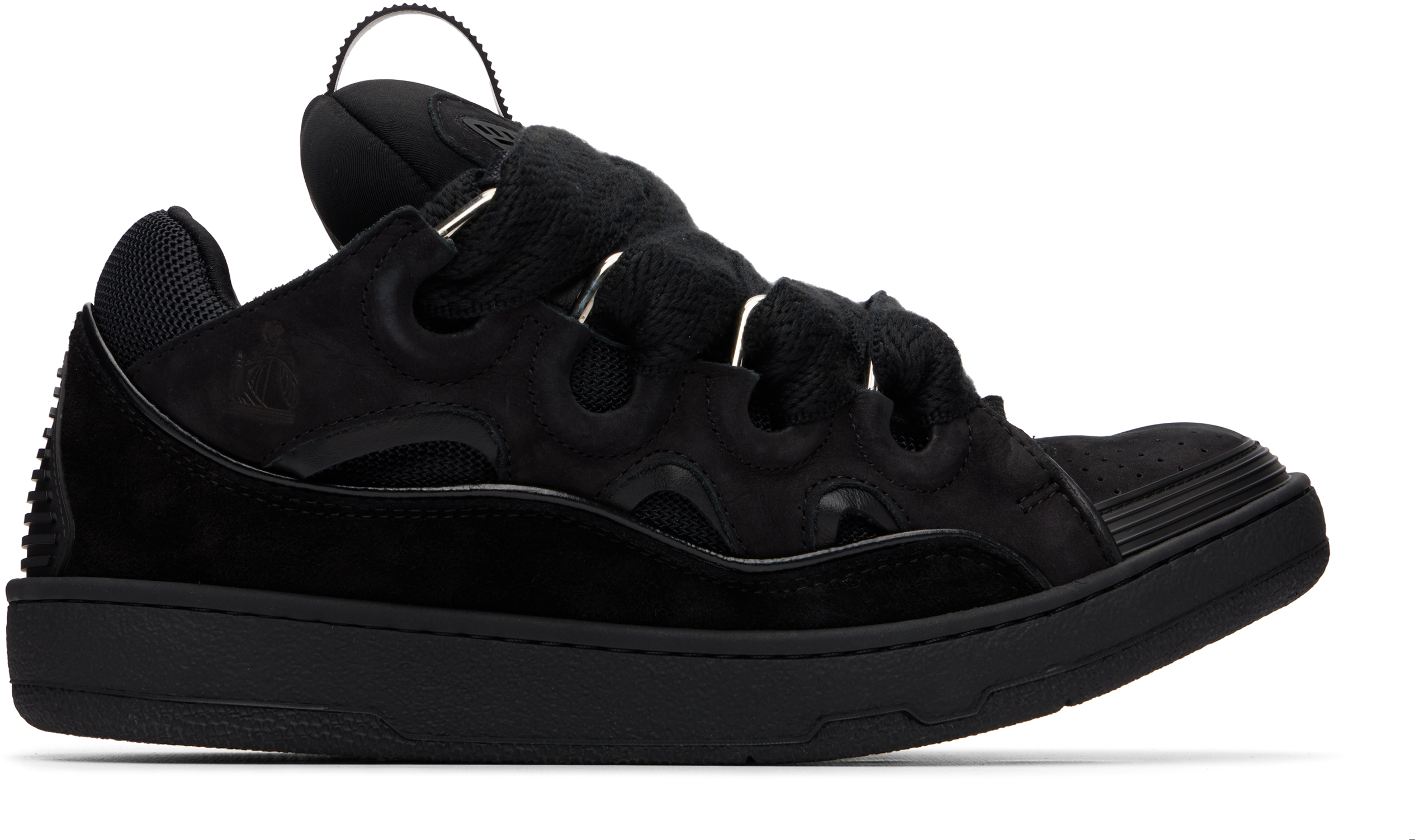 Black Curb Sneakers
