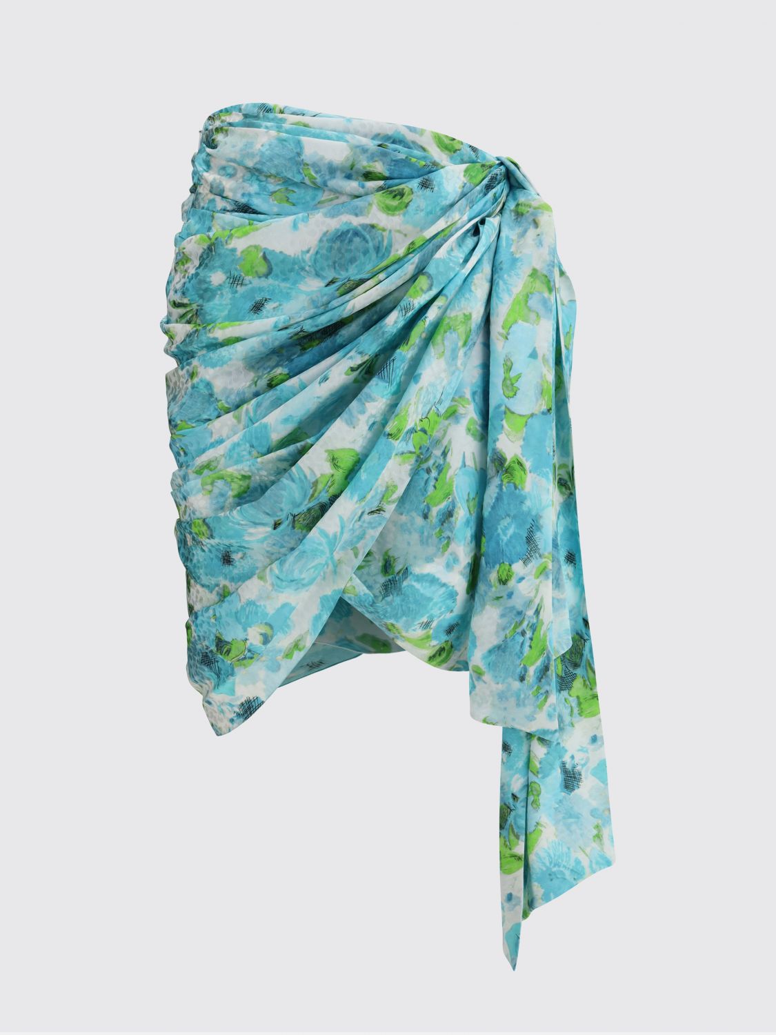 Skirt CHLOÉ Woman color Gnawed Blue