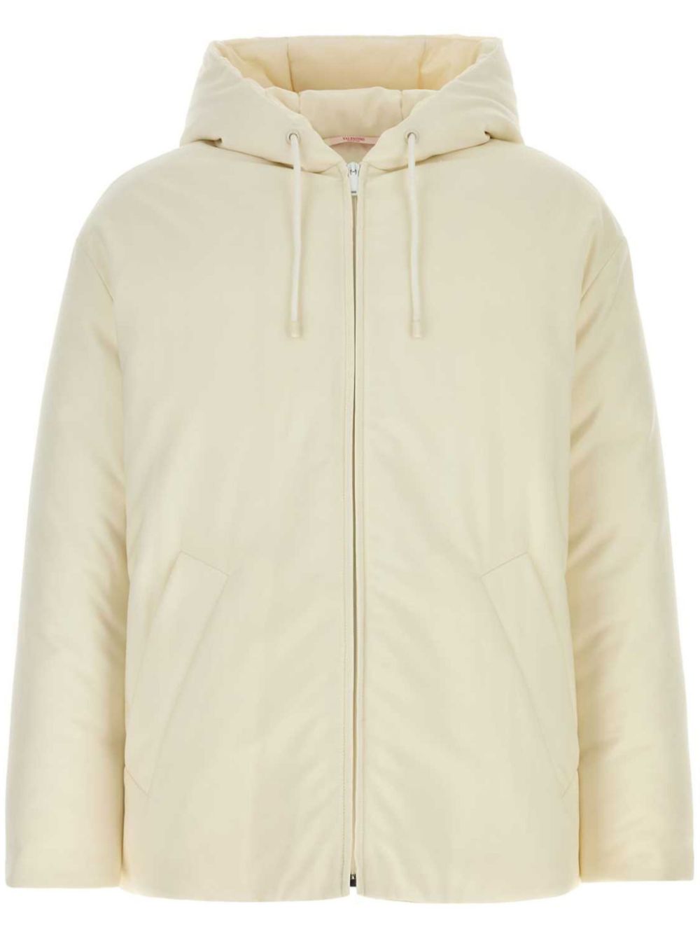 Hooded padded jacket - Neutrals