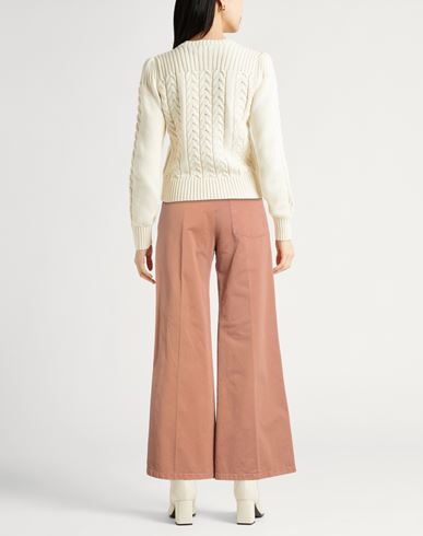Forte_forte Woman Pants Brown Size 3 Cotton