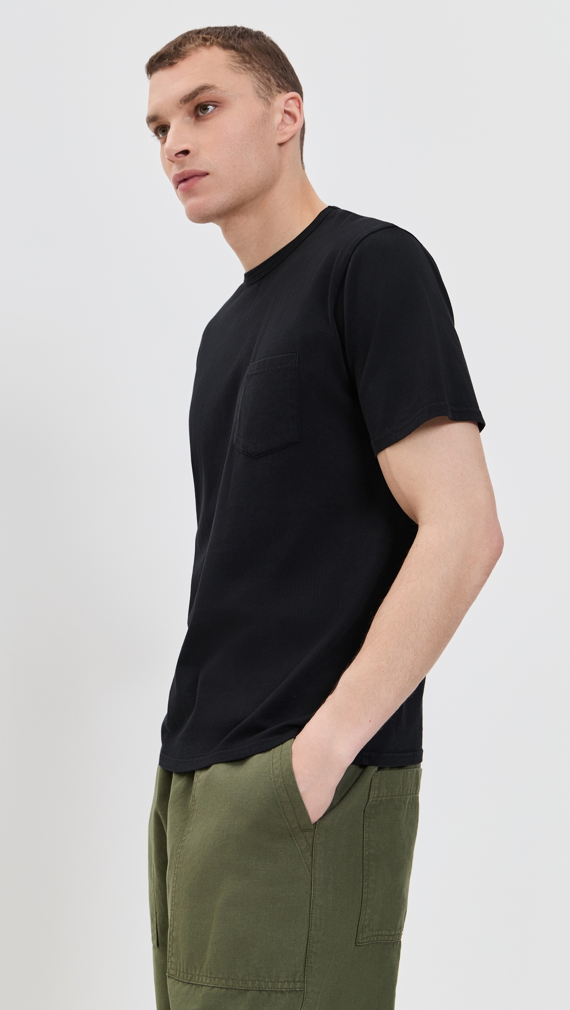 Knickerbocker Pocket Tee Black