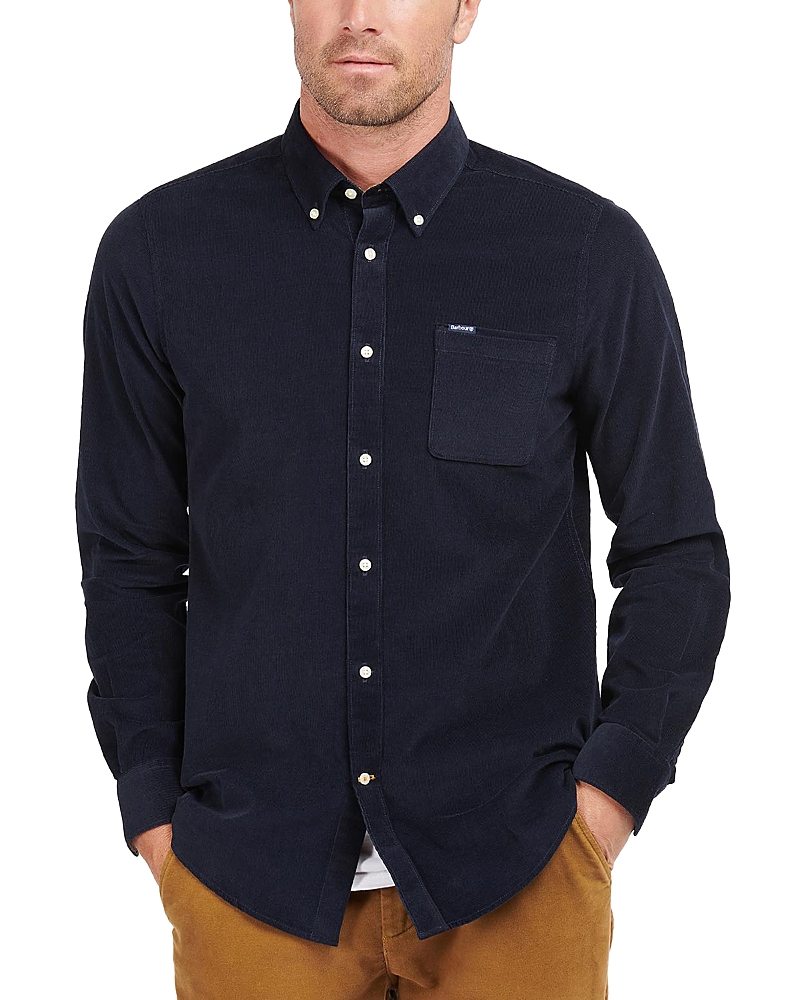 Ramsey tail button-down shirt - Blue