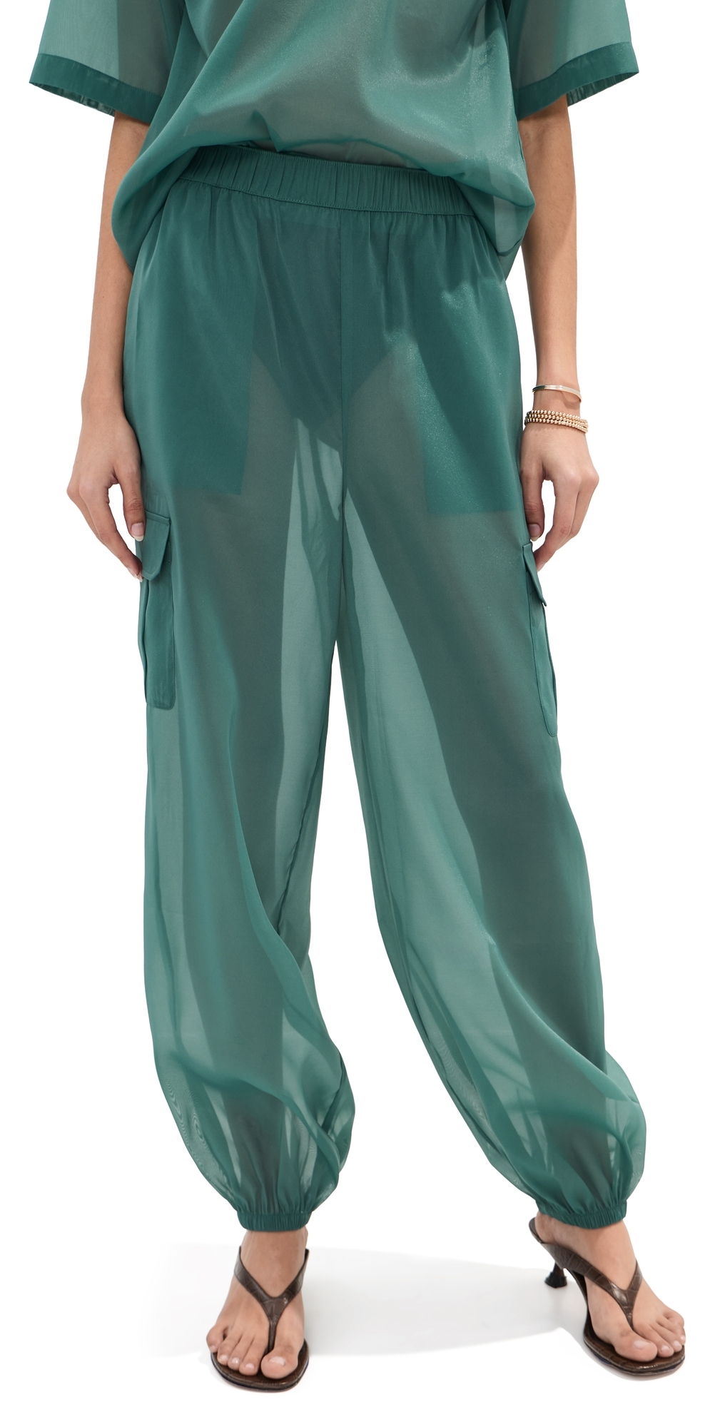 Cargo Pocket Pants Jasper Green