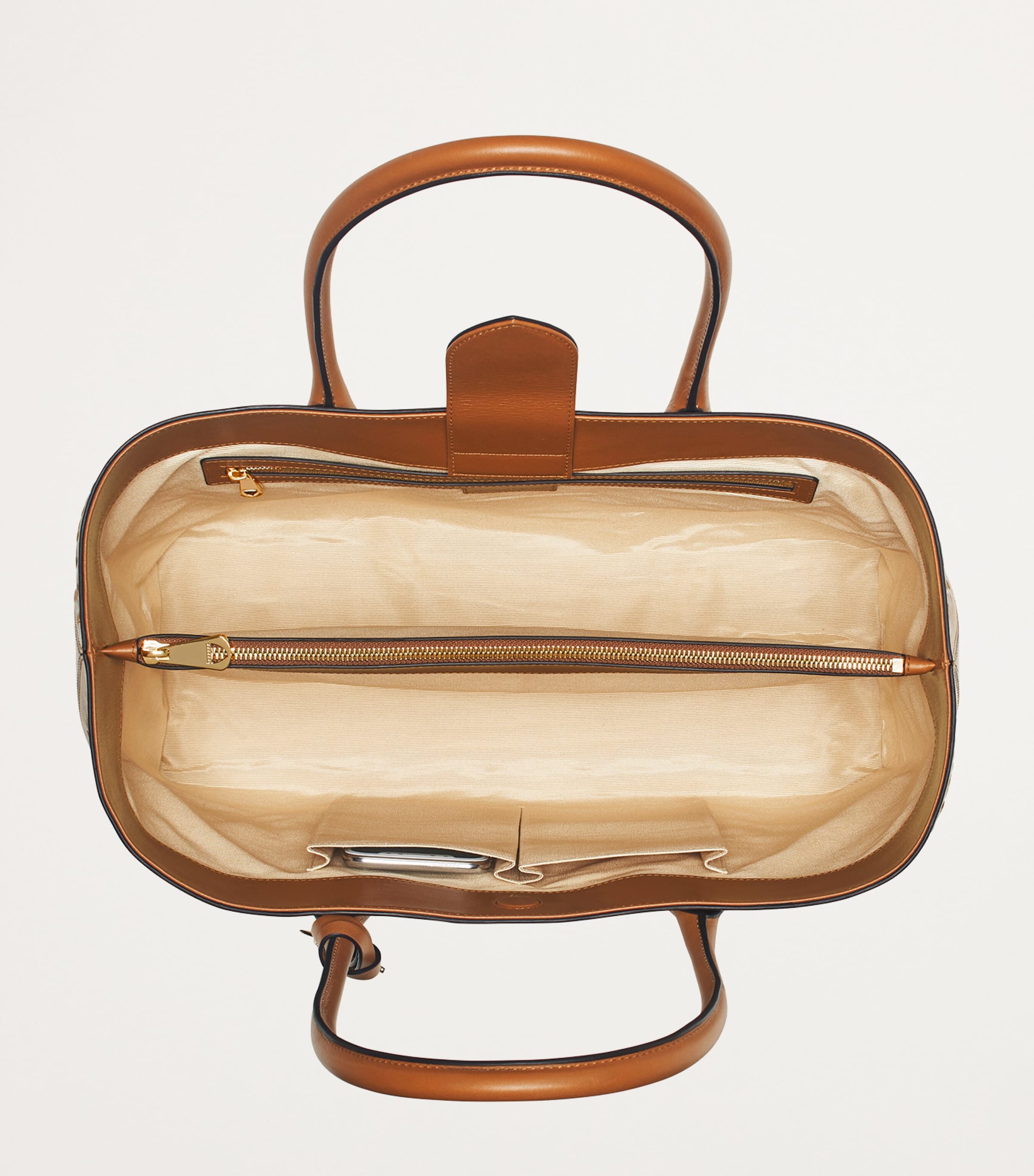 Leather London Tote Bag