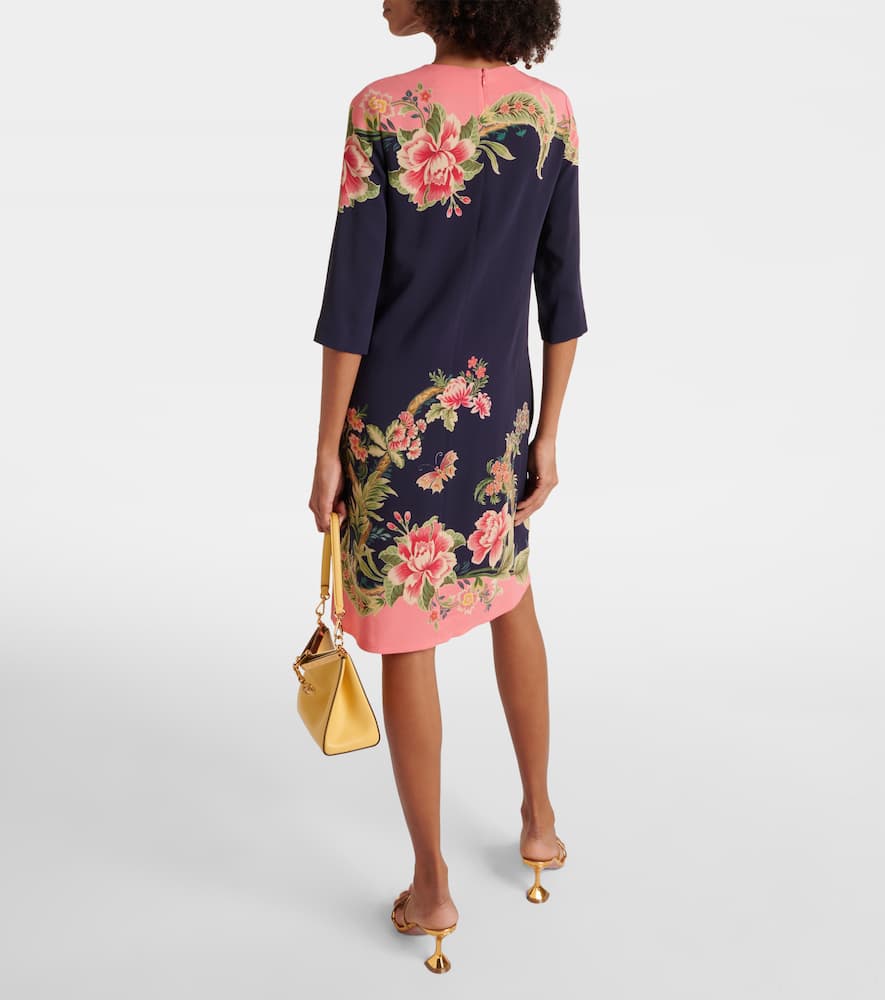 Floral shift dress