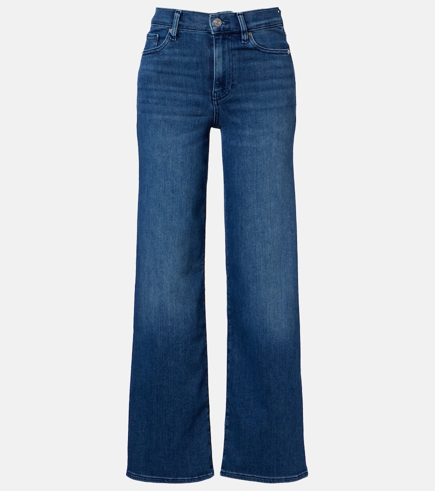 Le Slim Palazzo wide-leg jeans