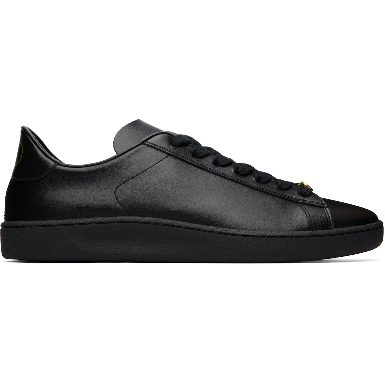 Black Nappa Calfskin Royco Sneakers