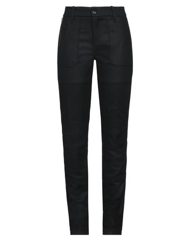 Diesel Black Gold Woman Pants Black Size 4 Virgin Wool, Polyester, Cashmere