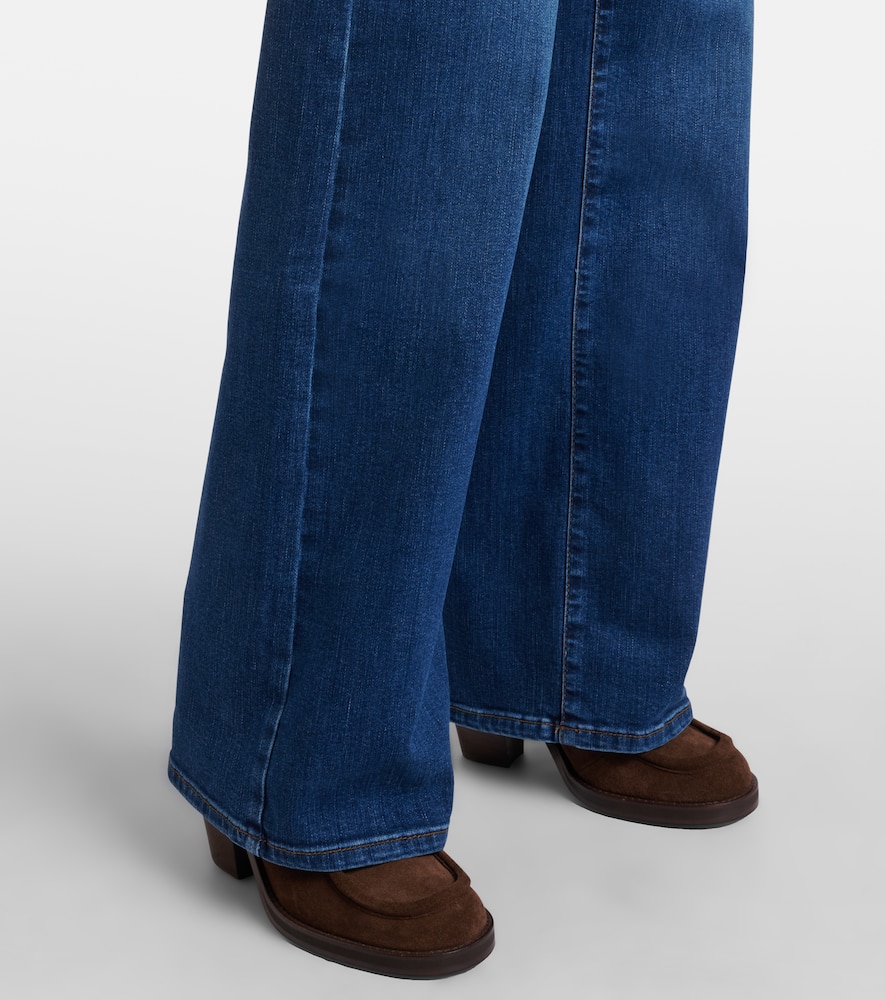 Le Slim Palazzo wide-leg jeans