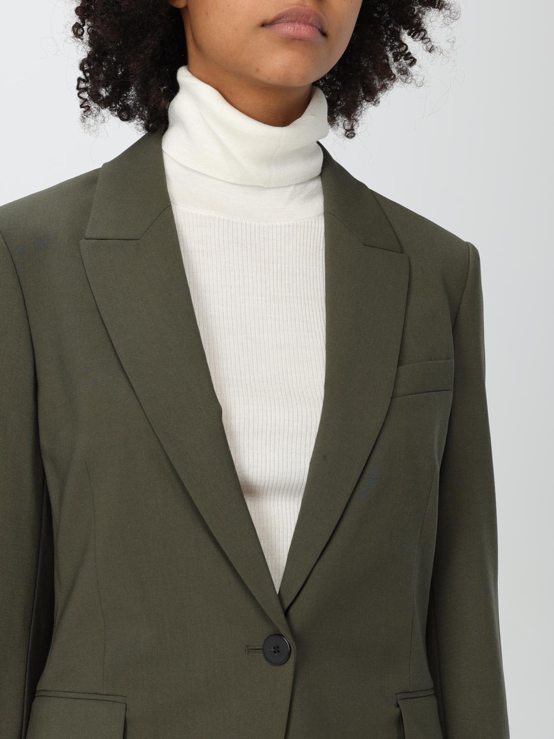 Blazer Woman color Green