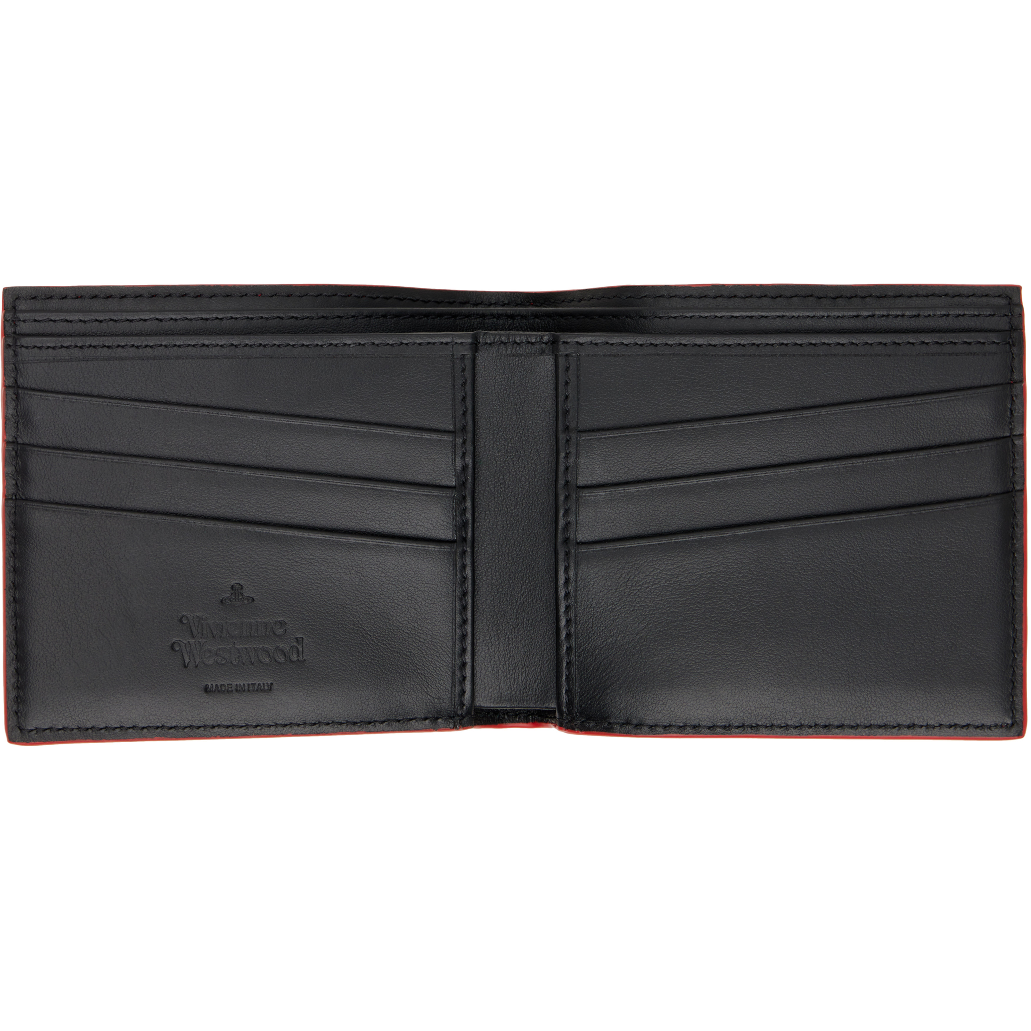 Red Billfold Man Wallet