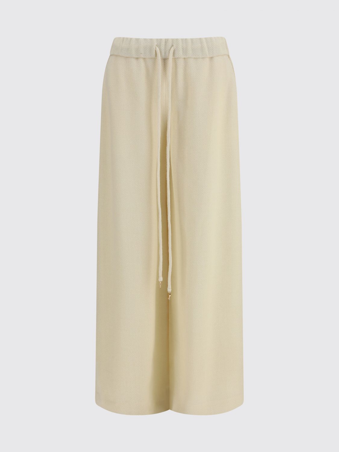 Pants Woman color Ivory