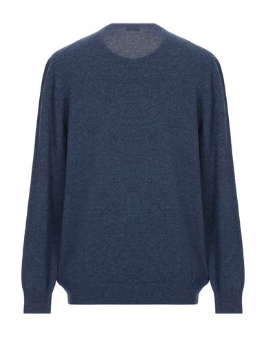 Man Sweater Blue Size 36 Wool, Cashmere, Viscose