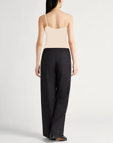 Crème Woman Top Beige Size L Acrylic, Merino Wool, Viscose