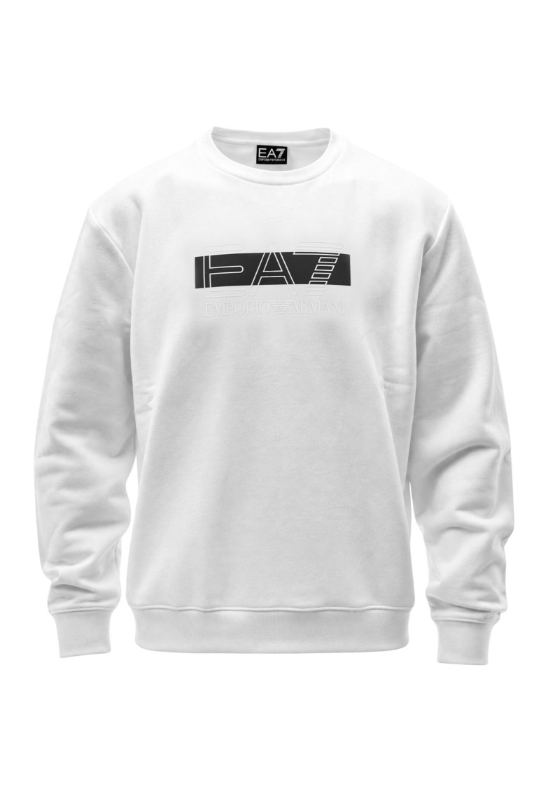 White Crew Neck Sweatshirt