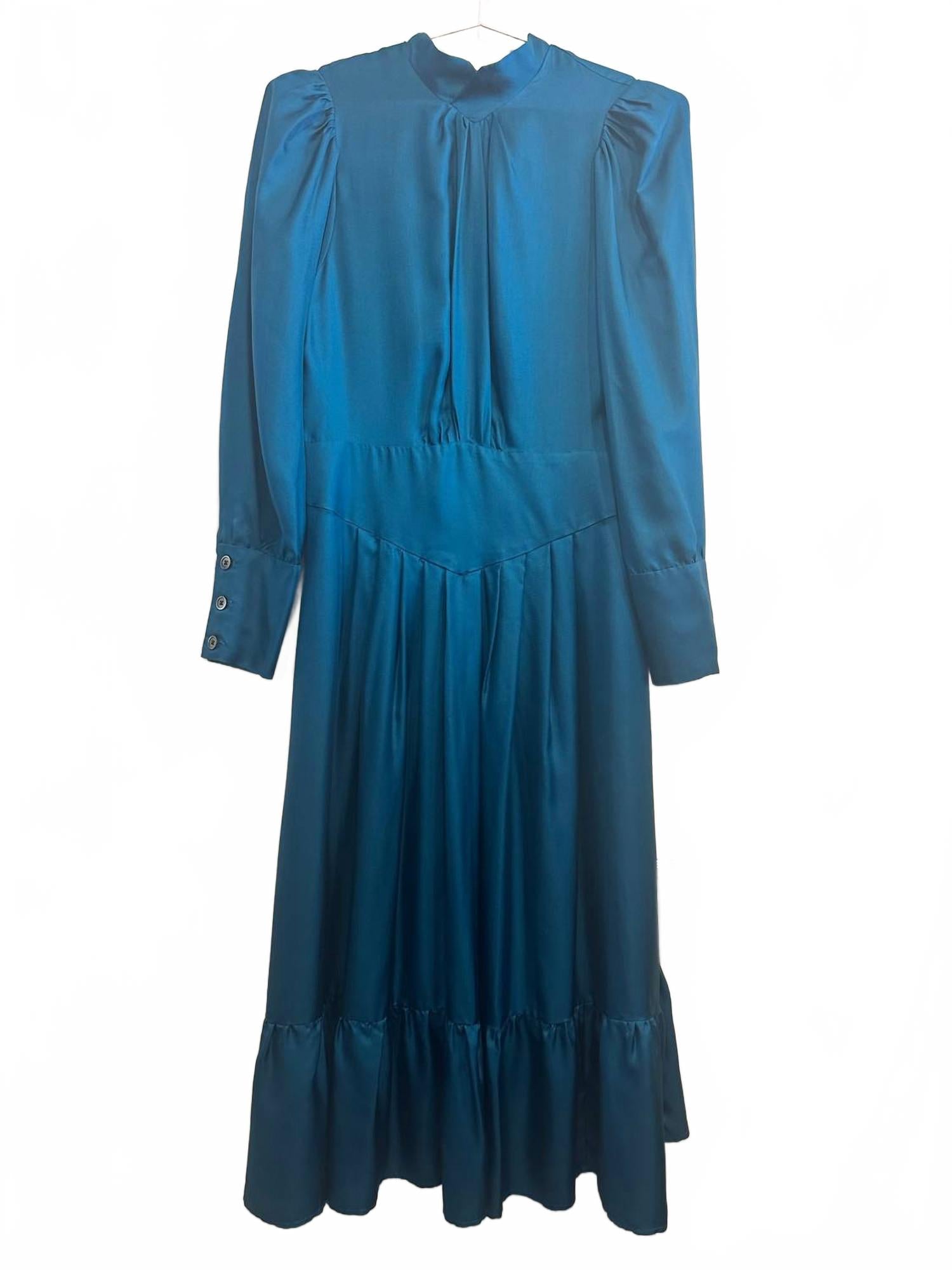 Women's Princesse Midi Dress In Peacock