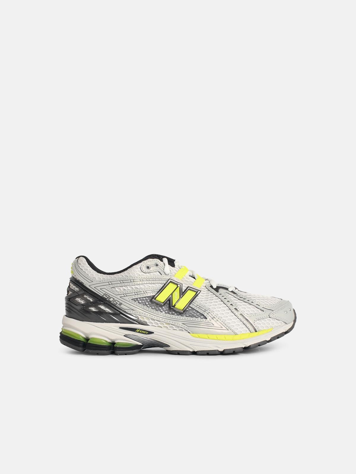'1906' Silver Technical Fabric Blend Sneakers