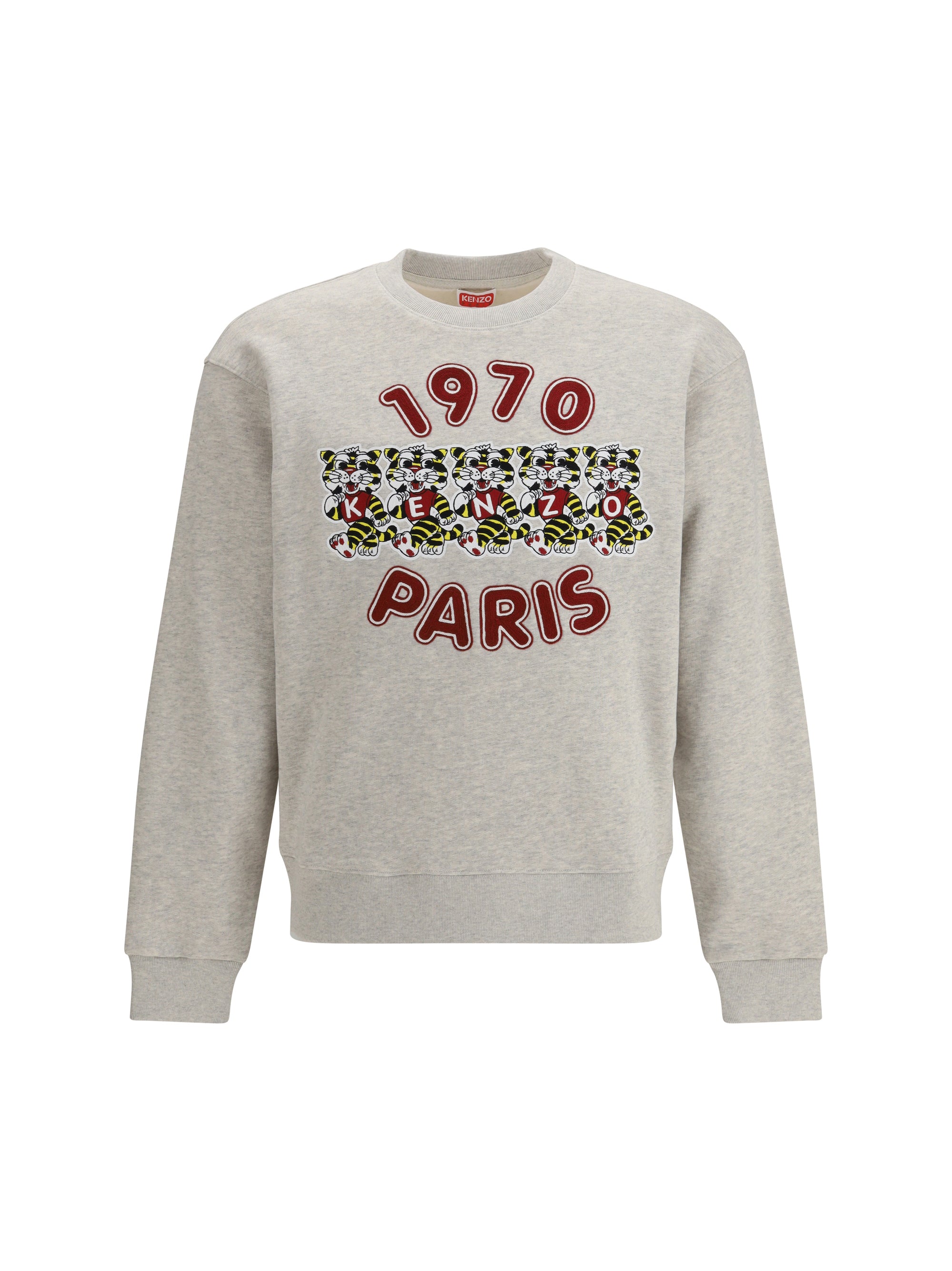 Wild Tiger Sweatshirt — Gray