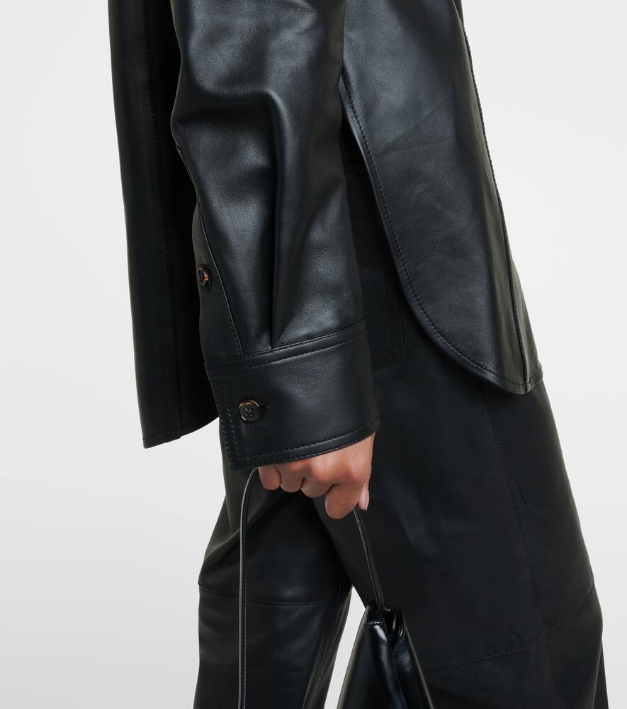 Toteme Leather overshirt