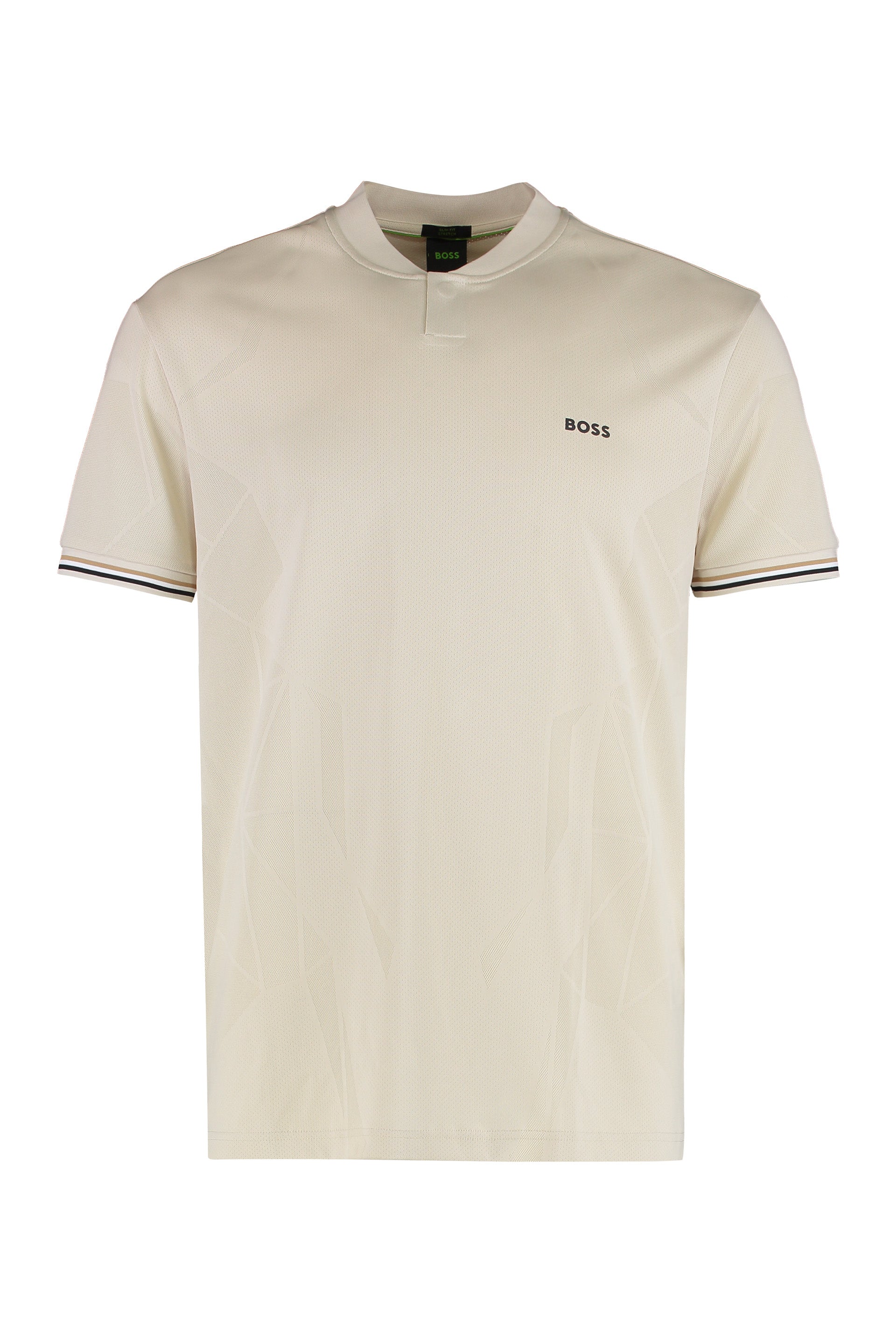 Technical Fabric Crew Neck T-shirt