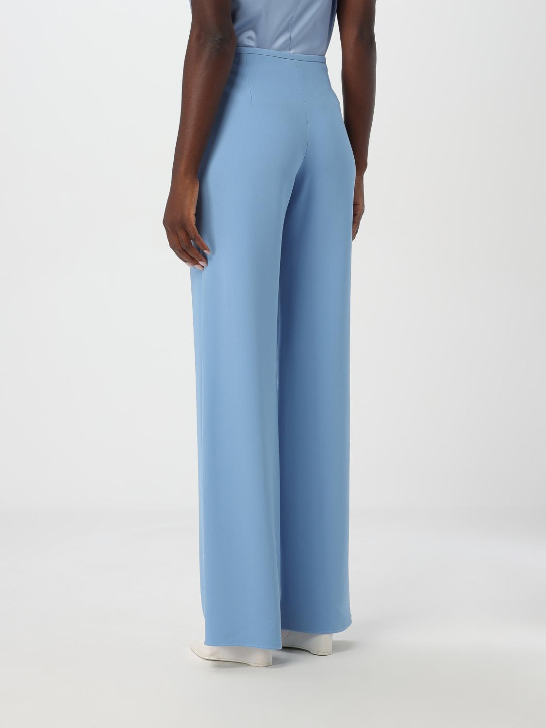Pants Woman color Gnawed Blue