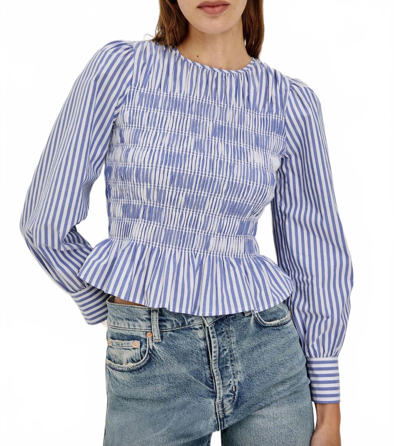 Tabi Top In Mariner White