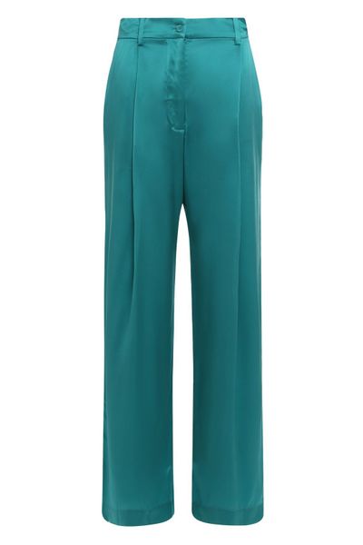 Sablyn Emerson High-Waist Silk Pants