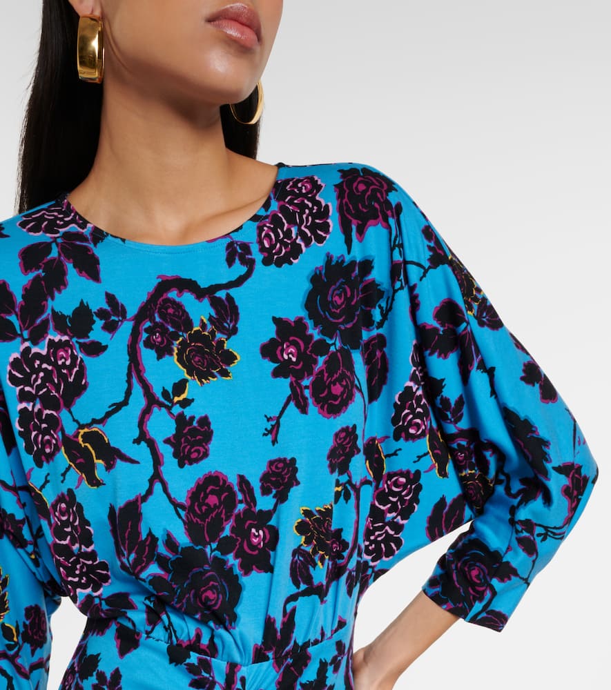 Diane von Furstenberg Chrisey floral midi dress