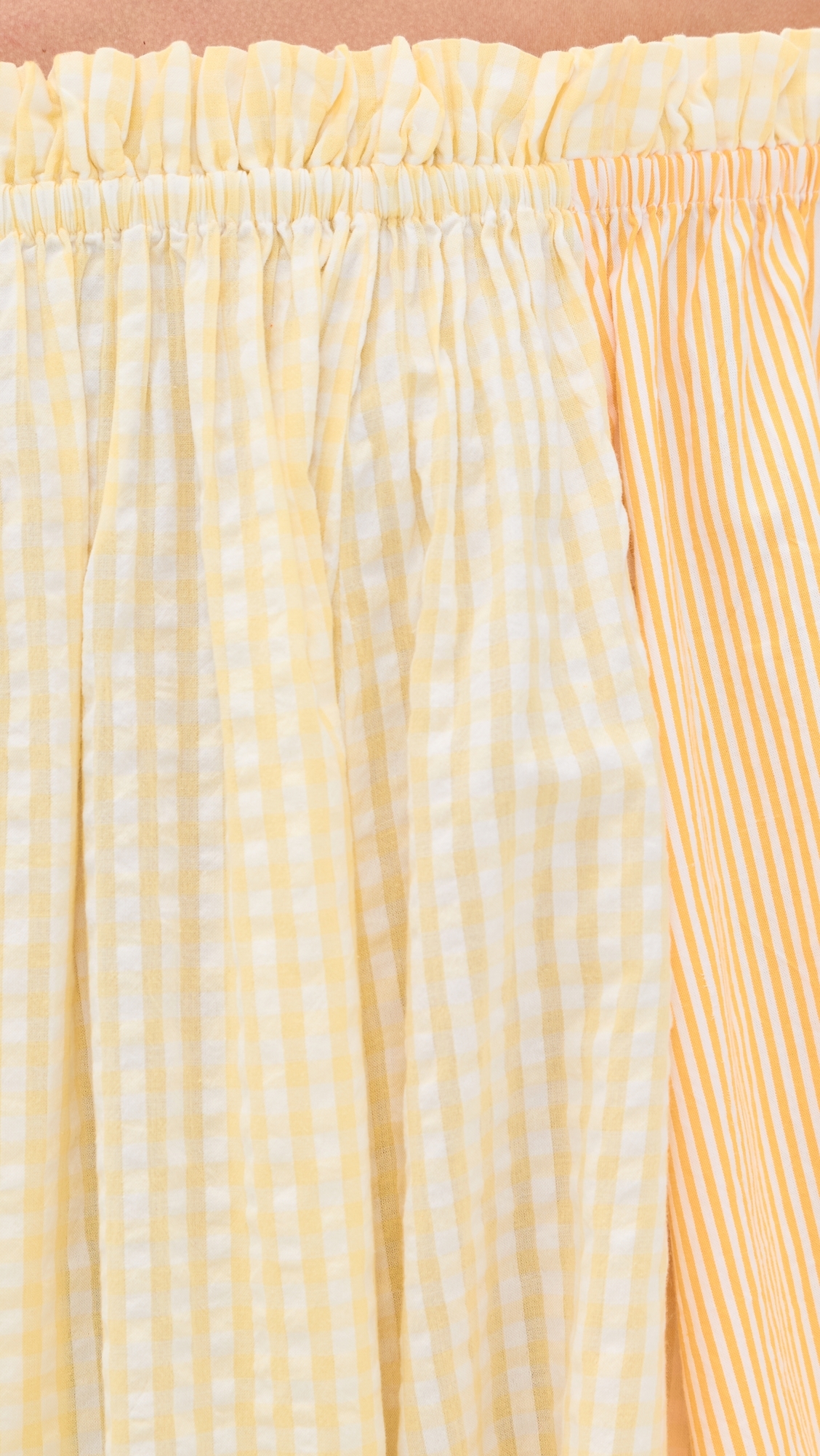 Worth Mini Dress Daffodil Combo Stripe One Size