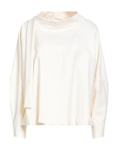 Woman Top Cream Size XS/S Polyester, Viscose, Elastane