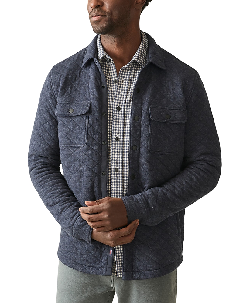 Epic Cotton Blend Fleece Quilted Jacket
