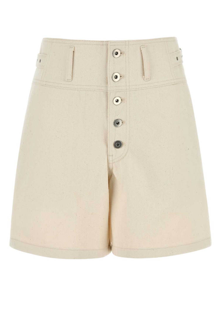 Sand Denim Bermuda Shorts