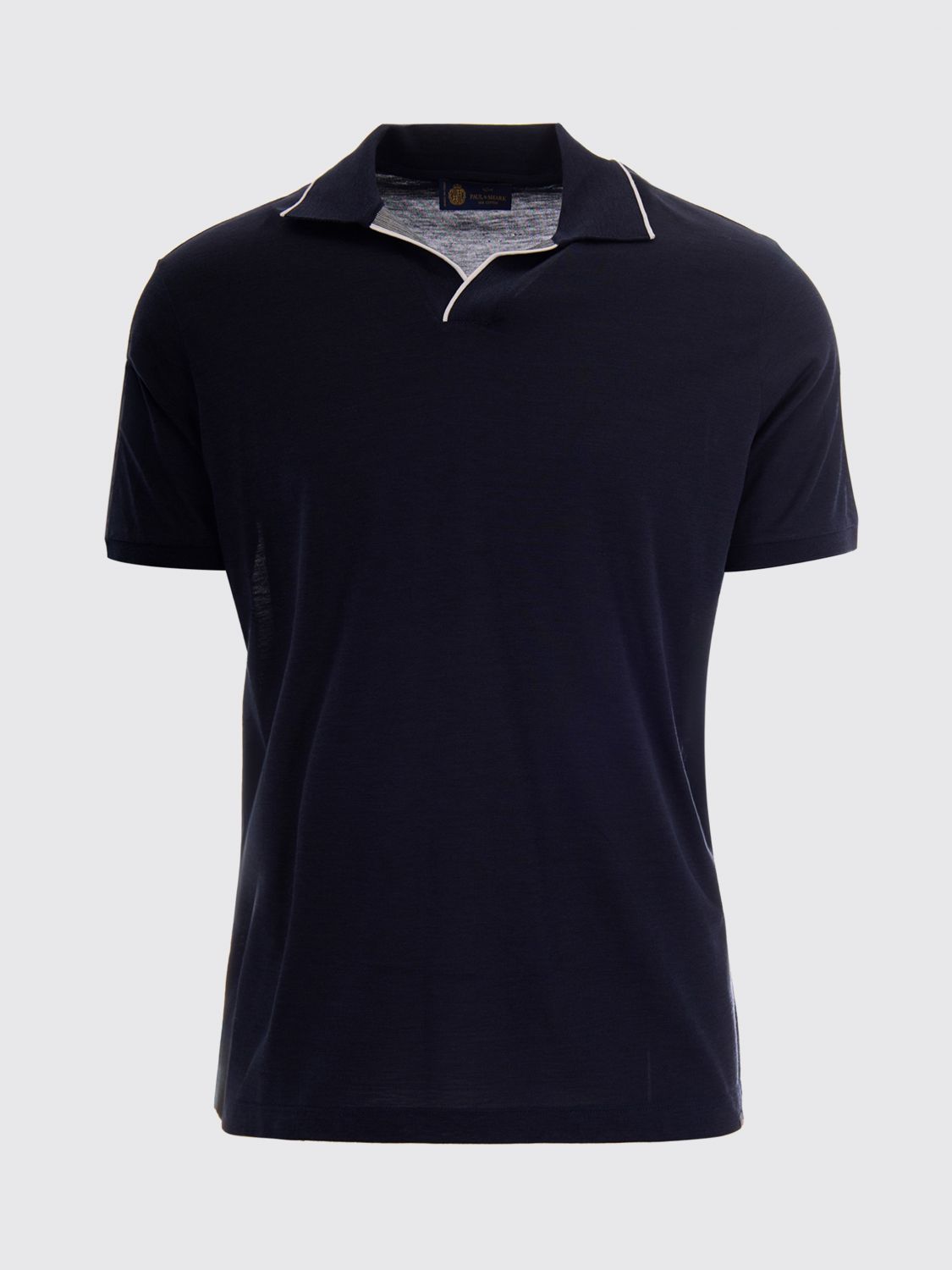 Polo Shirt Men color Blue
