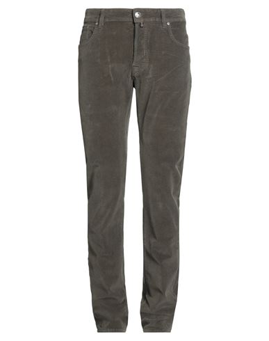 Jacob Cohёn Man Pants Dark brown Size 31 Cotton, Elastane
