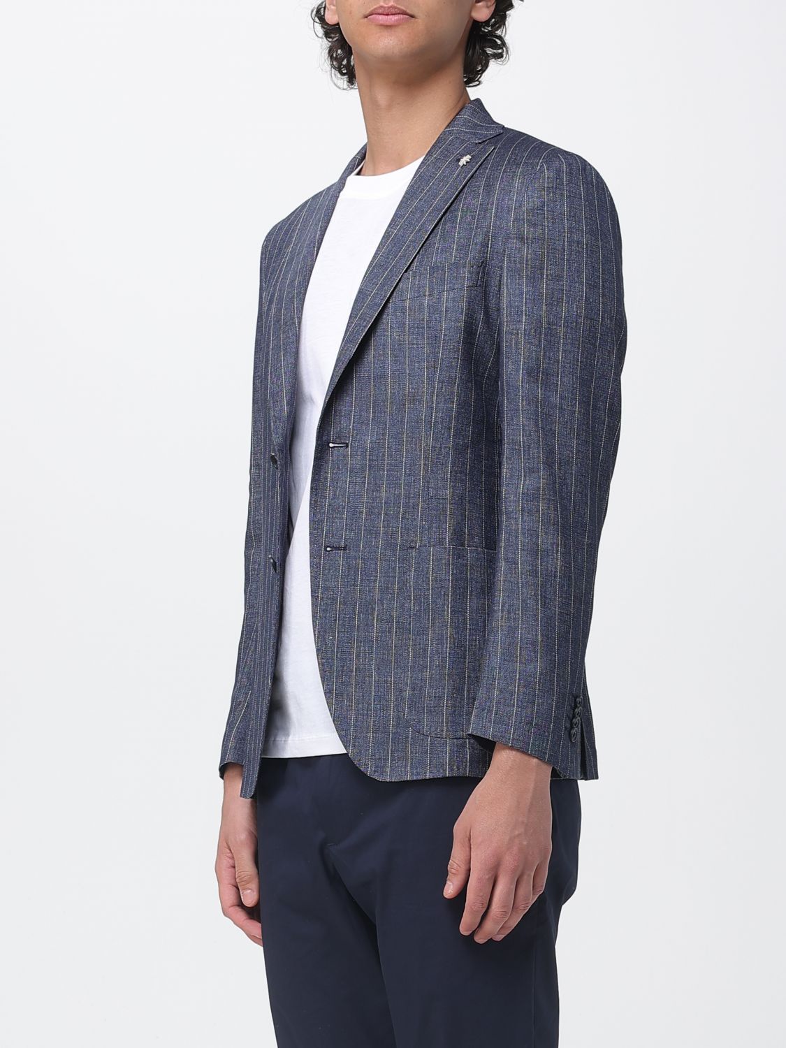 Jacket Men color Blue