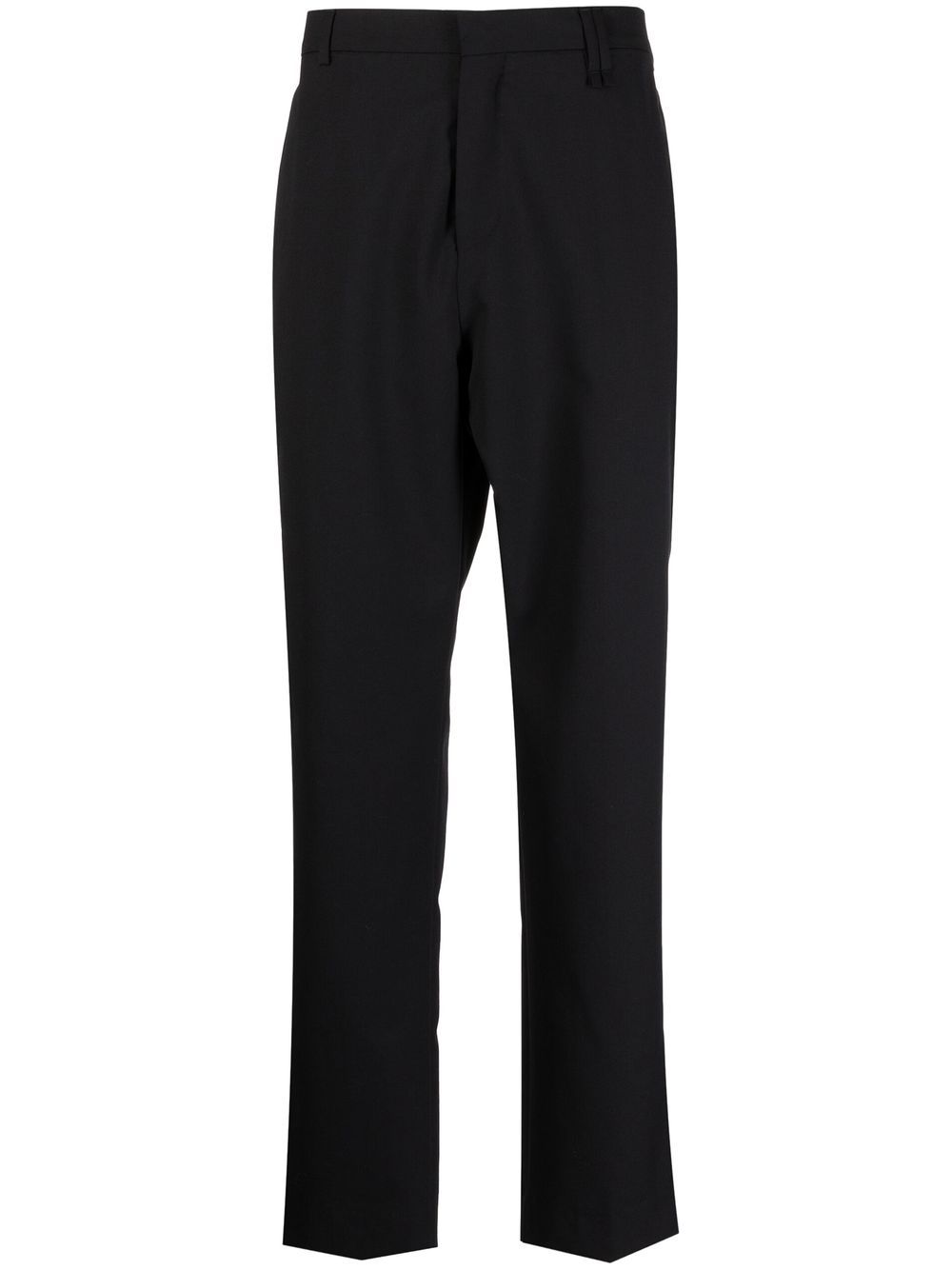 Straight-leg trousers - Black
