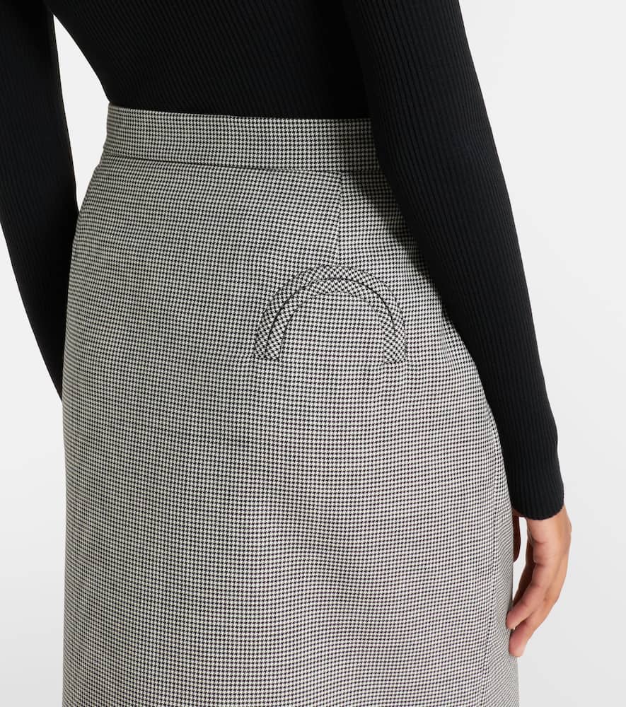 Blazé Milano Popeye virgin wool pencil skirt