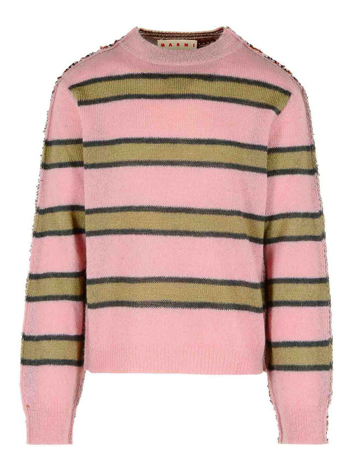 Pink Mohair Blend Sweater